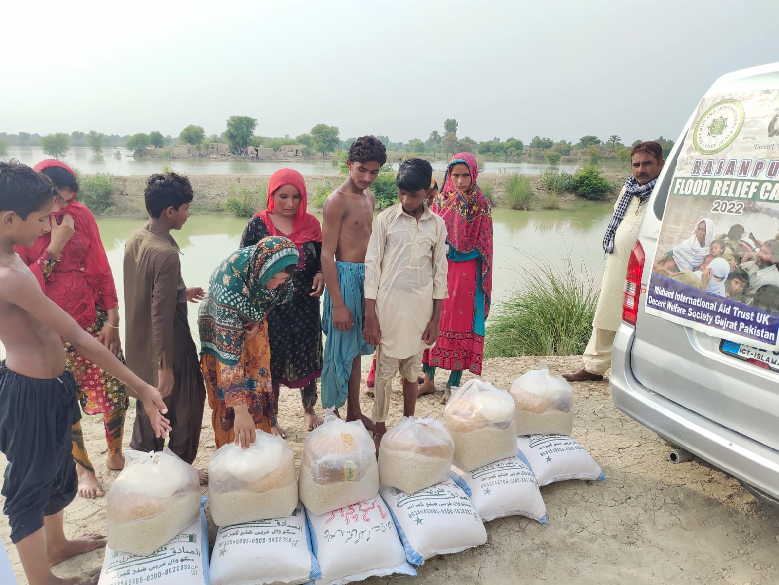 DWS community welfare and relief work